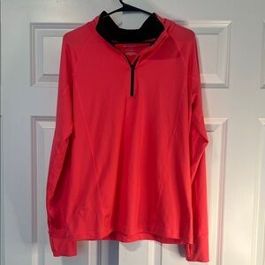 Tek Gear Red and Black Athletic Top
